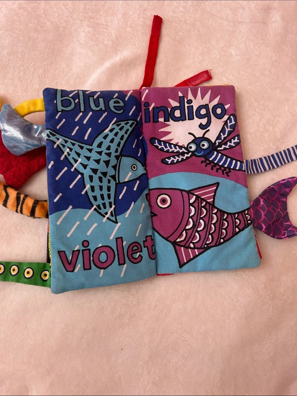 Jellycat bright fabric